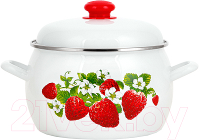 Кастрюля ЭСТЕТ Клубника / ЭТ-72689 - фото