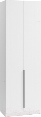 Шкаф Soma Lord Black 2-х створчатый 80x240 - фото