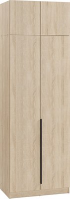 Шкаф Soma Lord Black 2-х створчатый 80x240 - фото