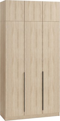 Шкаф Soma Lord Black 3-х створчатый 120x240 - фото