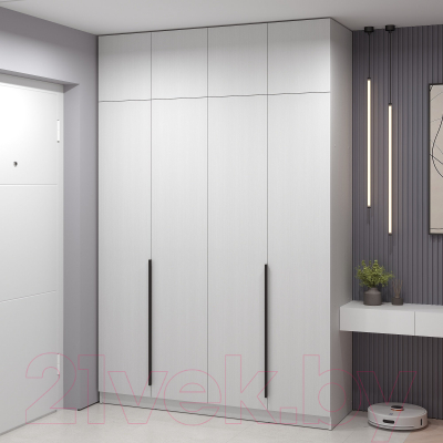 Шкаф Soma Lord Black 4-х створчатый 160x240