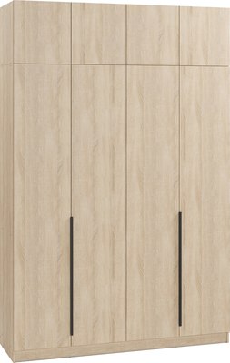 Шкаф Soma Lord Black 4-х створчатый 160x240 - фото