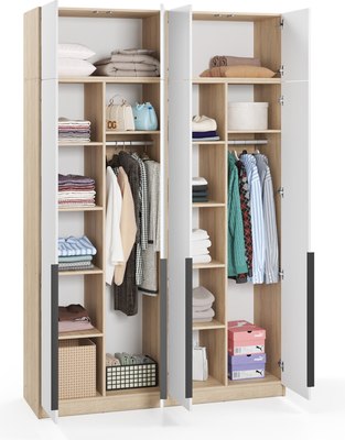 Шкаф Soma Lord Black 4-х створчатый 160x240