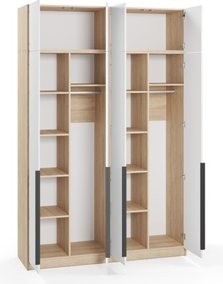 Шкаф Soma Lord Black 4-х створчатый 160x240