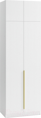 Шкаф Soma Lord Gold 2-х створчатый 80x240 - фото