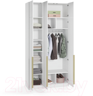 Шкаф Soma Lord Gold 3-х створчатый 120x240