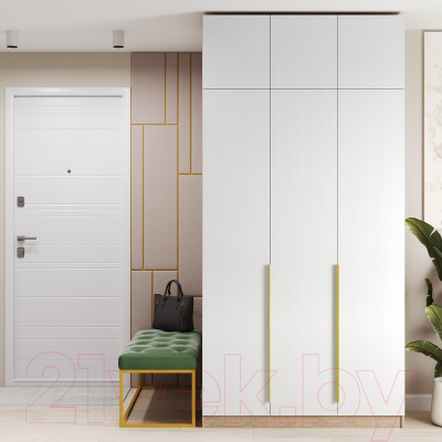 Шкаф Soma Lord Gold 3-х створчатый 120x240