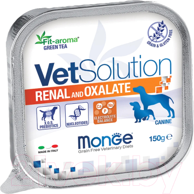 Влажный корм для собак Monge Vet Solution Renal and Oxalate - фото