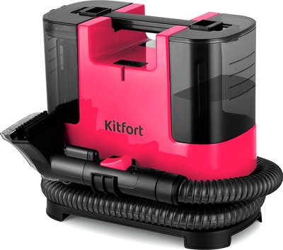 Пылесос Kitfort KT-5162-1 (черный/малиновый) - фото