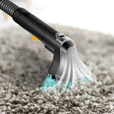 Пылесос Kitfort KT-5162-3 (черный/желтый)