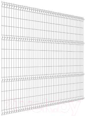 3D панель заборная Белзабор Medium Zn GL 1530x2500мм - фото