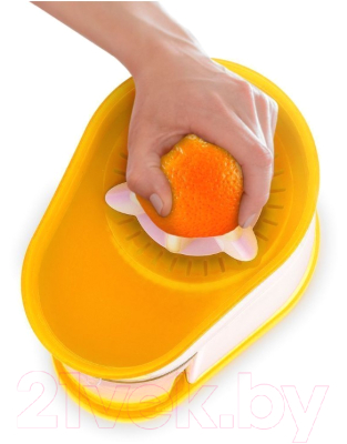 Соковыжималка электрическая Kitfort KT-1150-3 (белый/желтый)