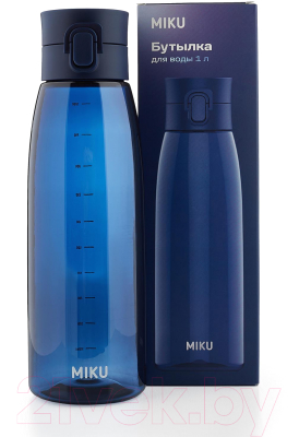 Бутылка для воды Miku PL-BTL-1000-BLE