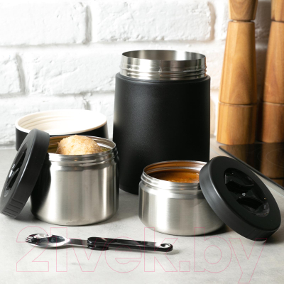 Термос для еды Miku TH-FD-1500BLK