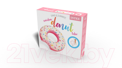 Надувной круг Intex Пончик / 56265
