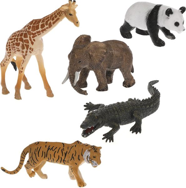 Набор фигурок игровых Зоомир Дикие / 929-22A - фото