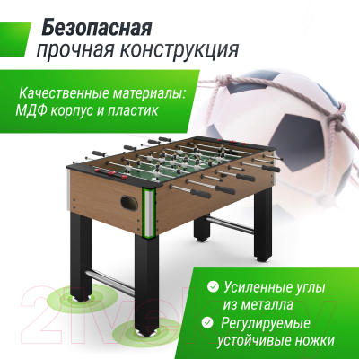 Настольный футбол UNIX Line GTSFU140X74WD