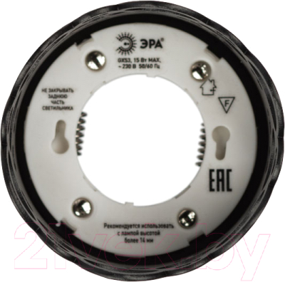 Точечный светильник ЭРА DK115 SBK / Б0061184