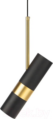 Потолочный светильник ЭРА PL33 BK/GD MR16 GU10 / Б0061382