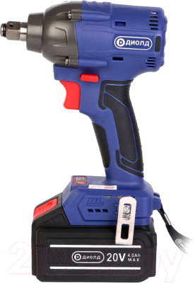 Аккумуляторный гайковерт Диолд ГЭА-20 ЛИ-03 / 10300043 (кейс)