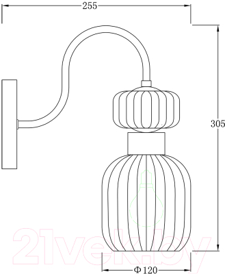 Бра ESCADA Gloss 1141/1A