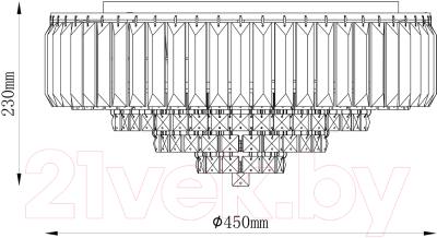 Люстра ESCADA Delicacy 2112/6P Gold