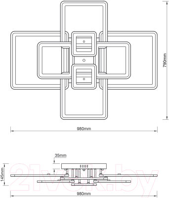 Люстра ESCADA Plain 10286/8LED