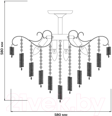 Люстра ESCADA Sardena 2106/8P