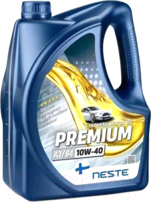 Моторное масло Neste Premium A3/B4 10W40 / 116145 - фото