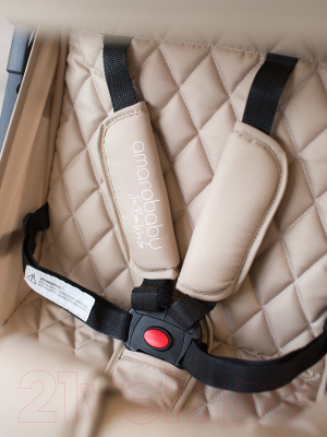 Детская прогулочная коляска Amarobaby Airy / AB23-10AIRY/03 (бежевый)