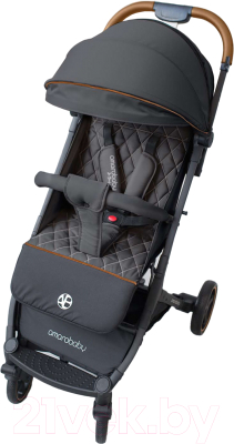Детская прогулочная коляска Amarobaby Airy / AB23-10AIRY/09 (черный) - фото