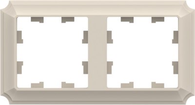 Рамка для выключателей и розеток Systeme (Schneider) Electric Atlasdesign Antique ATN100202 - фото