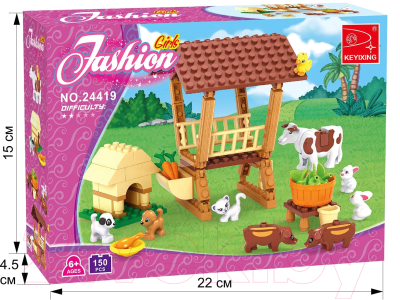 Конструктор Keyixing Ферма 24419 / 1413033