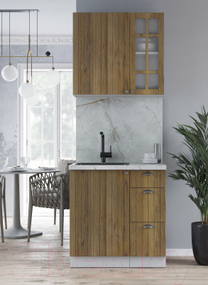 Готовая кухня Интерлиния Берес 0.8А