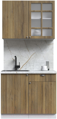 Готовая кухня Интерлиния Берес 1.0А - фото