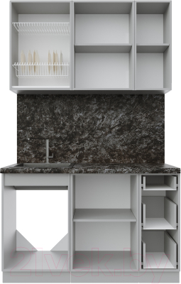 Готовая кухня Интерлиния Берес 1.3А