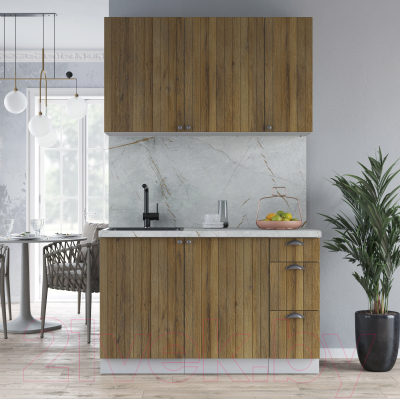 Готовая кухня Интерлиния Берес 1.3А