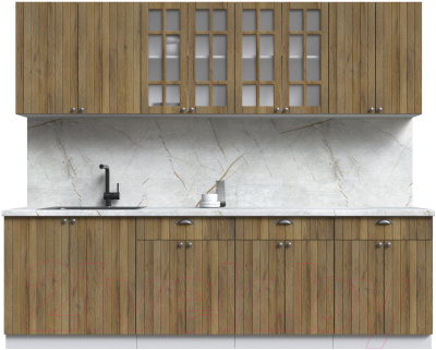 Готовая кухня Интерлиния Берес 2.6А - фото