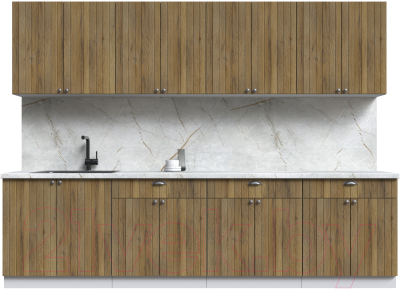 Готовая кухня Интерлиния Берес 2.9А - фото