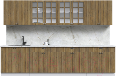 Готовая кухня Интерлиния Берес 3.1А - фото