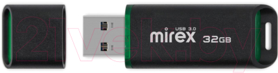 USB flash накопитель Mirex Spacer Black 32GB (13600-FM3SPB32)