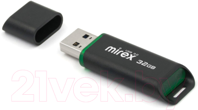 USB flash накопитель Mirex Spacer Black 32GB (13600-FM3SPB32)