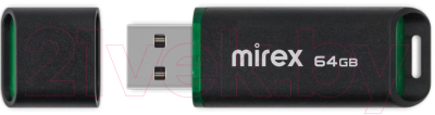 USB flash накопитель Mirex Spacer Black 64GB (13600-FMUSBK64)