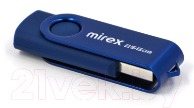 USB flash накопитель Mirex Swivel Deep Blue 256GB (13600-FMUSB256)
