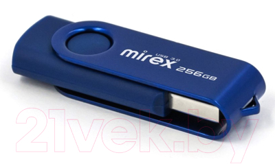 USB flash накопитель Mirex Swivel Deep Blue 256GB (13600-FM3BS256)