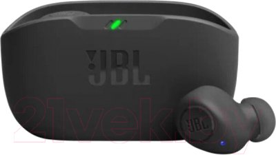 Беспроводные наушники JBL Wave Buds / WBUDSBLK - фото