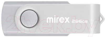 USB flash накопитель Mirex Swivel Silver 256GB (13600-FMUSI256) - фото