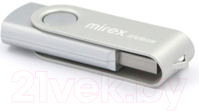 USB flash накопитель Mirex Swivel Silver 256GB (13600-FMUSI256)