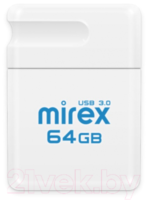 Usb flash накопитель Mirex Minca White 64GB (13600-FM3MWT64) - фото