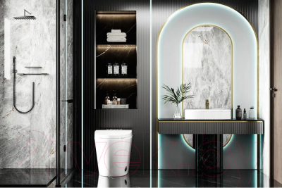 Унитаз приставной Abber Bequem AC1116S